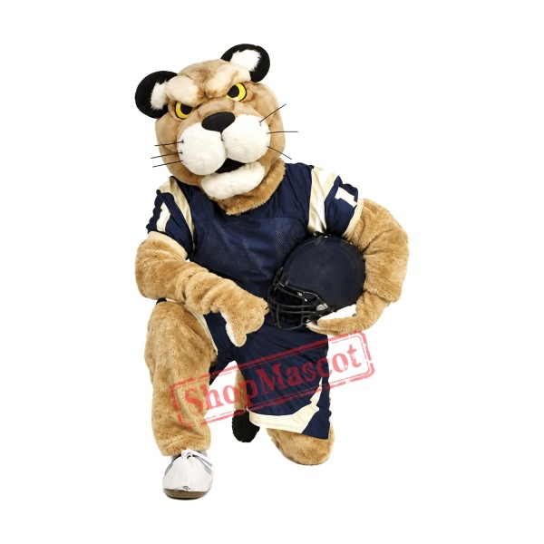 University Golden Panther Mascot Costume