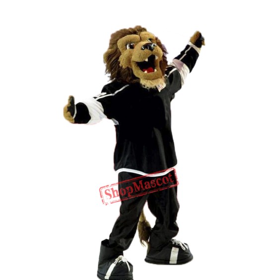 University Sport Lion Mascot Costume