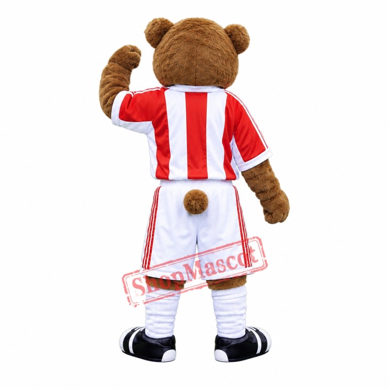 Football Bear Mascot Costume Free Shipping