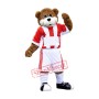 Football Bear Mascot Costume Free Shipping