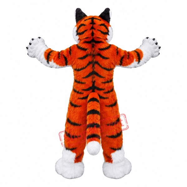 High Quality Furry Tiger Mascot Costume High Quality Furry Tiger Mascot Costume
