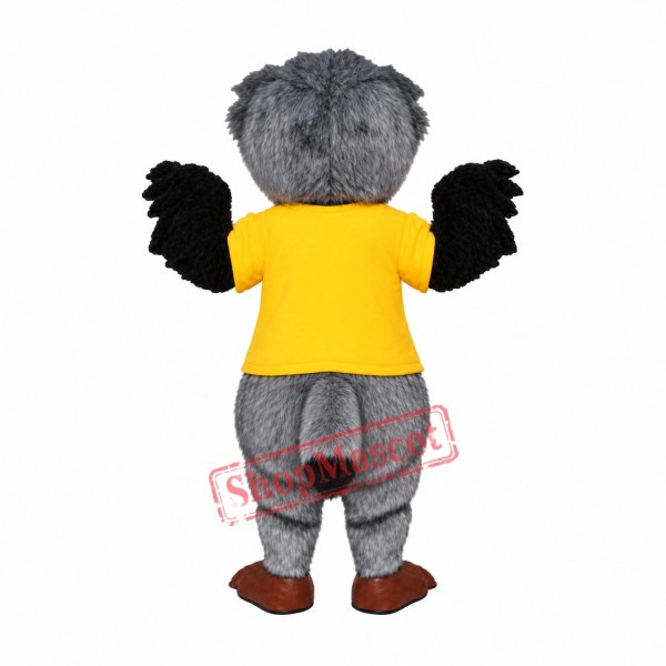 High Quality Furry Owl Mascot Costume High Quality Furry Owl Mascot Costume