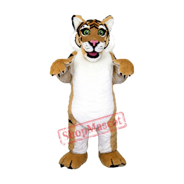 Professional Quality Furry Tiger Mascot Costume Professional Quality Furry Tiger Mascot Costume