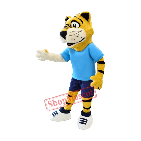 College Furry Tiger Mascot Costume College Furry Tiger Mascot Costume