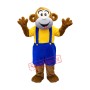 Adult Happy Monkey Mascot Costume
