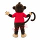 College Happy Monkey Mascot Costume College Happy Monkey Mascot Costume