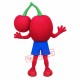 High Quality Cherry Mascot Costume High Quality Cherry Mascot Costume