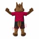 Cute Sport Squirrel Mascot Costume