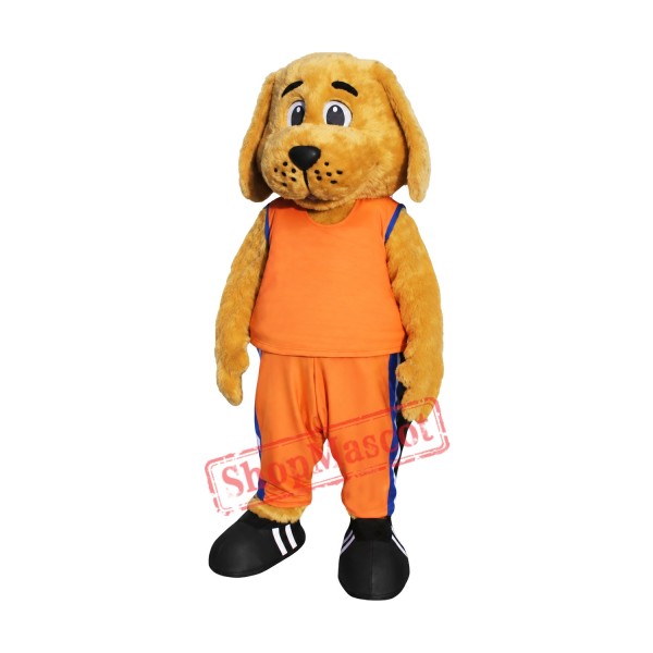 Sporty Dog Mascot Costume