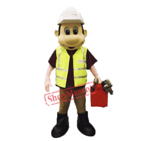 Builder Mascot Costume