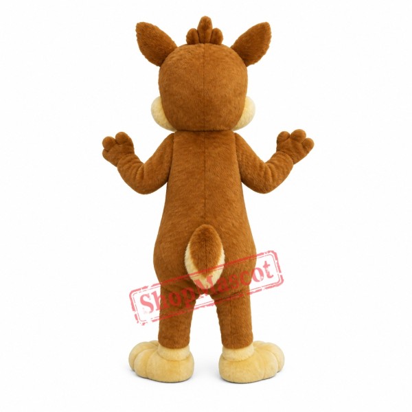 Cute Furry Chipmunk Mascot Costume