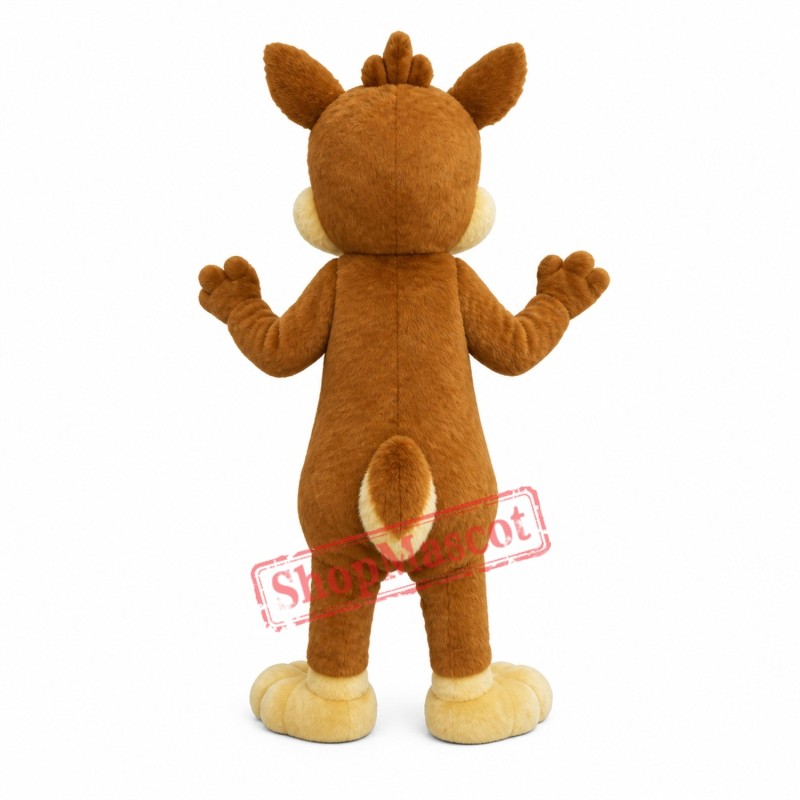 Cute Furry Chipmunk Mascot Costume