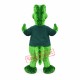 Green Alligator Mascot Costume Green Alligator Mascot Costume