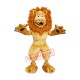 Happy Furry Lion Mascot Costume