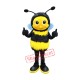 Cute Fluffy Bee Mascot Costume