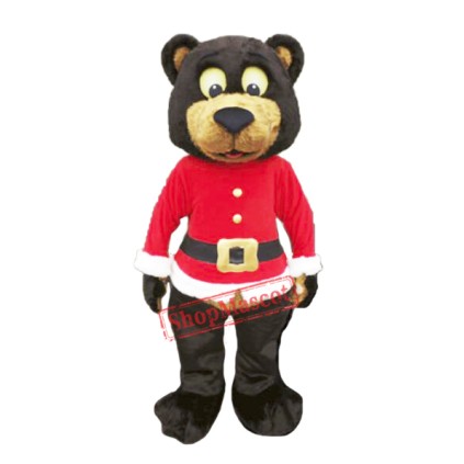 Christmas Bear Mascot Costume