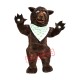 Brown Fluffy Bear Mascot Costume Brown Fluffy Bear Mascot Costume