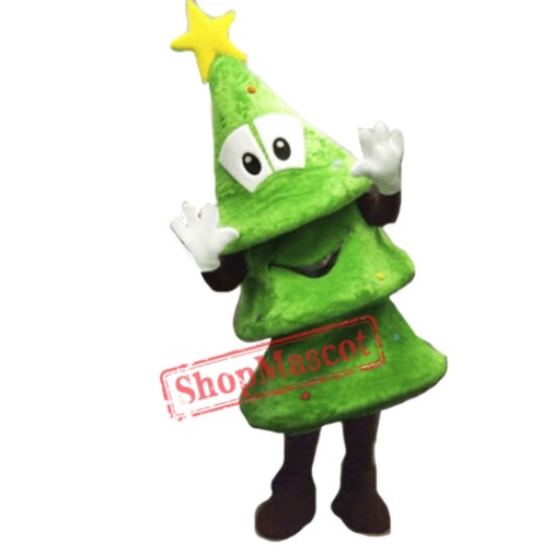 High Quality Christmas Tree Mascot Costume 