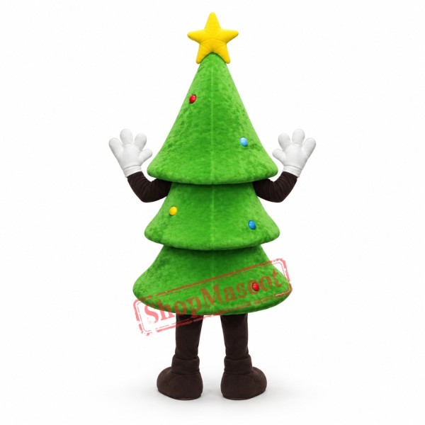 High Quality Christmas Tree Mascot Costume High Quality Christmas Tree Mascot Costume