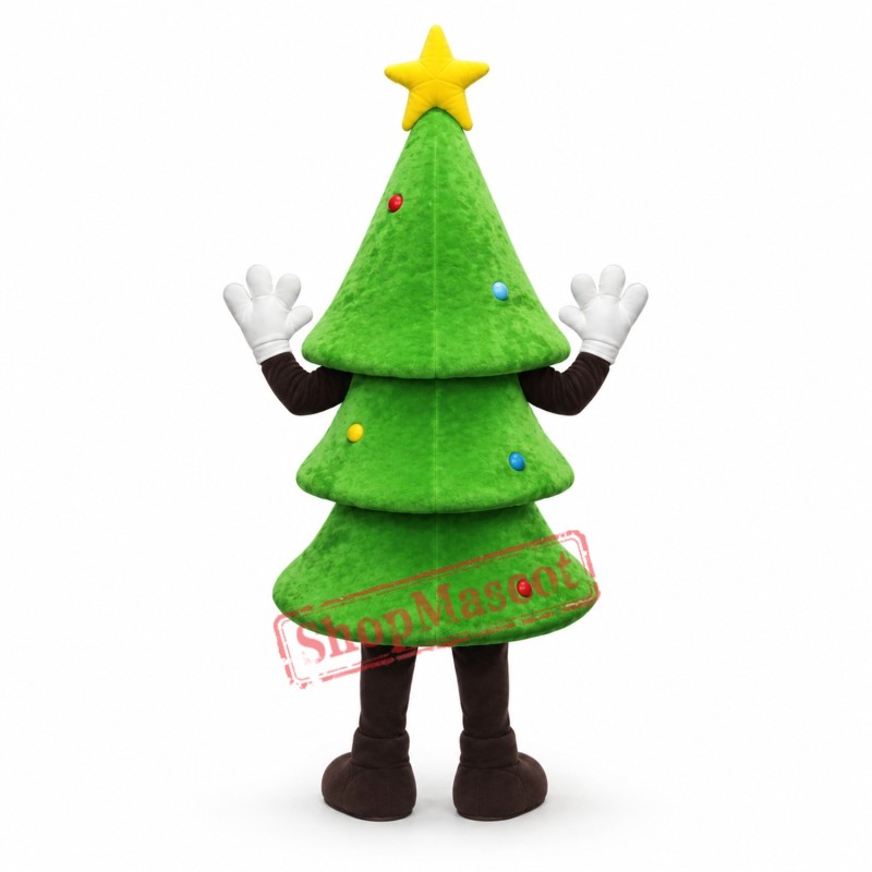 High Quality Christmas Tree Mascot Costume High Quality Christmas Tree Mascot Costume