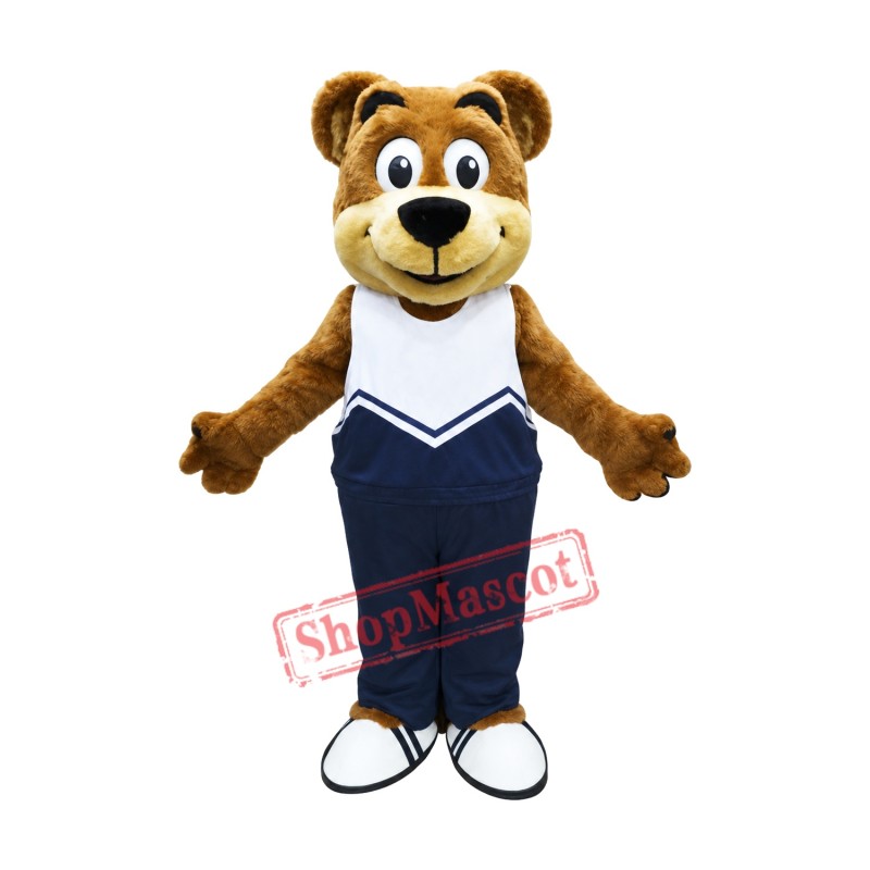Sporty Bear Mascot Costume Sporty Bear Mascot Costume