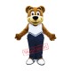 Sporty Bear Mascot Costume Sporty Bear Mascot Costume
