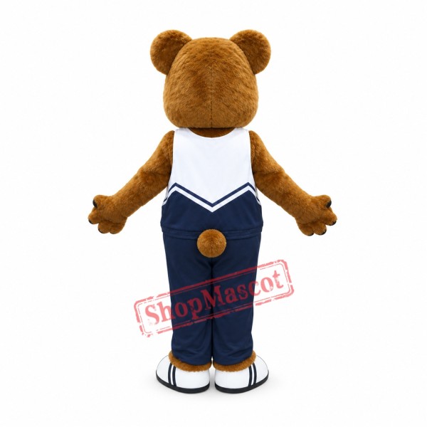 Sporty Bear Mascot Costume Sporty Bear Mascot Costume