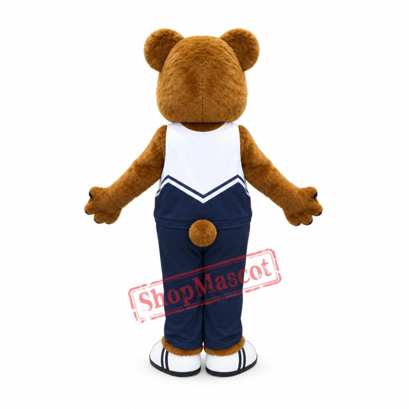 Sporty Bear Mascot Costume Sporty Bear Mascot Costume