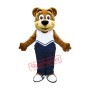 Sporty Bear Mascot Costume