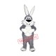 Grey & White Rabbit Mascot Costume