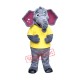 Cute Fluffy Elephant Mascot Costume Cute Fluffy Elephant Mascot Costume