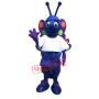 Blue Butterfly Mascot Costume