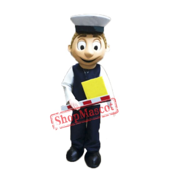 Car Park Attendant Mascot Costume