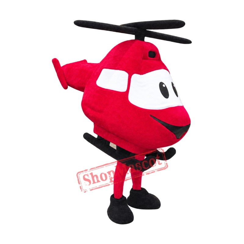High Quality Helicopter Mascot Costume