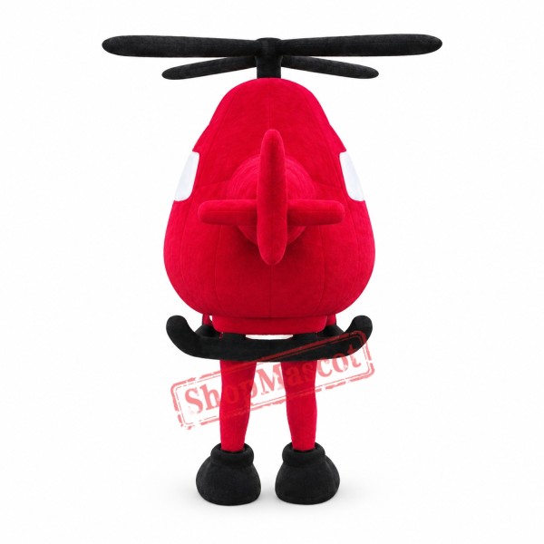 High Quality Helicopter Mascot Costume High Quality Helicopter Mascot Costume