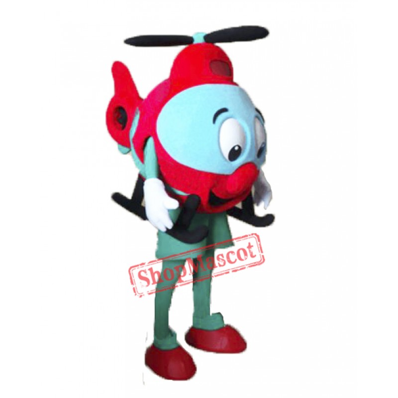 Helicopter Mascot Costume