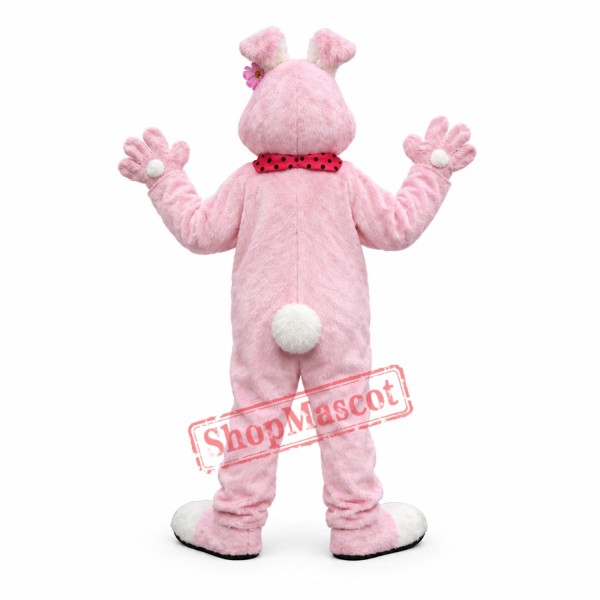 Deluxe Pink Bunny Rabbit Mascot Costume Deluxe Pink Bunny Rabbit Mascot Costume