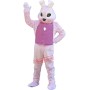 Deluxe Pink Rabbit Mascot Costume