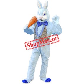 Deluxe Blue Bunny Rabbit Mascot Costume
