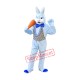 Deluxe Blue Bunny Rabbit Mascot Costume Deluxe Blue Bunny Rabbit Mascot Costume