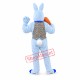 Deluxe Blue Bunny Rabbit Mascot Costume Deluxe Blue Bunny Rabbit Mascot Costume