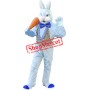 Deluxe Blue Bunny Rabbit Mascot Costume