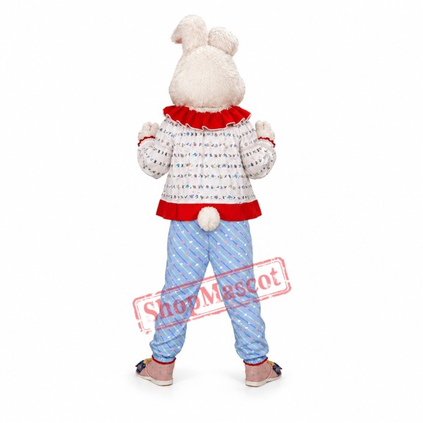 Cute Pink Bunny Rabbit Mascot Costume Cute Pink Bunny Rabbit Mascot Costume