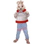 Cute Pink Bunny Rabbit Mascot Costume
