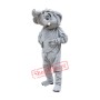 Grey Elephant Mascot Costume