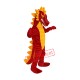 Deluxe Red Dragon Mascot Costume Deluxe Red Dragon Mascot Costume