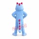 Blue Magic Dragon Mascot Costume Blue Magic Dragon Mascot Costume
