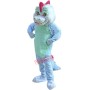 Blue Magic Dragon Mascot Costume