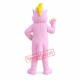Pink Magic Dragon Mascot Costume Pink Magic Dragon Mascot Costume