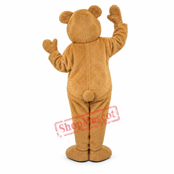 Tan-Brown Teddy Bear Mascot Costume Tan-Brown Teddy Bear Mascot Costume